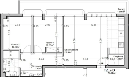Apartamento T2 para Arrendamento em Santa Maria, São Pedro e Matacães
