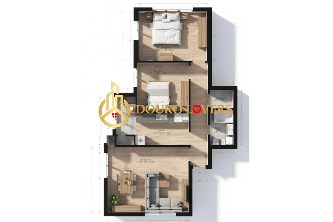 Apartamento T2 para Venda em Paranhos Foto 26