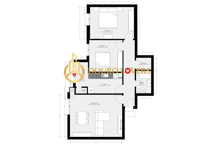 Apartamento T2 para Venda em Paranhos Foto 27