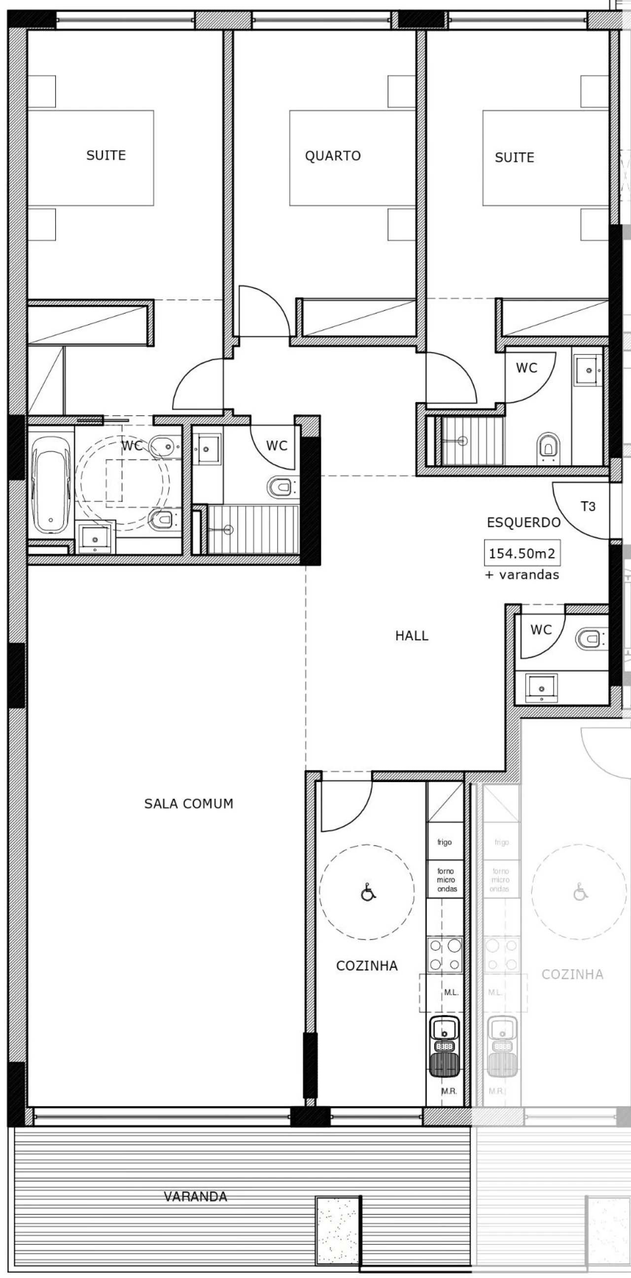 Apartamento T3 para Venda em Ramalde Foto 19
