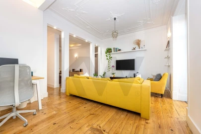 Apartamento T2 para Arrendamento em Arroios