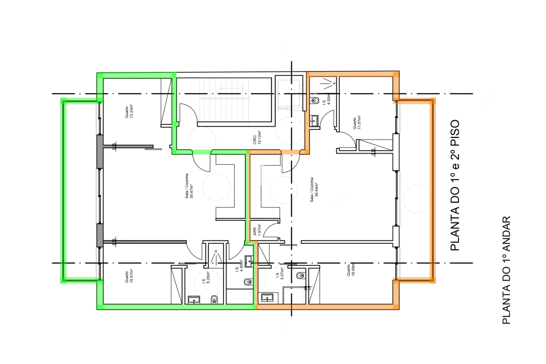 Apartamento T2 para Venda em Quarteira Foto 7