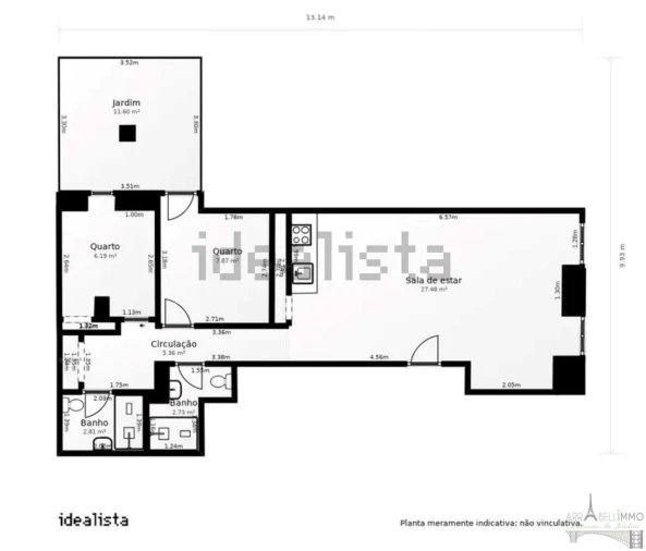 Apartamento T2 para Venda em Misericórdia Foto 28