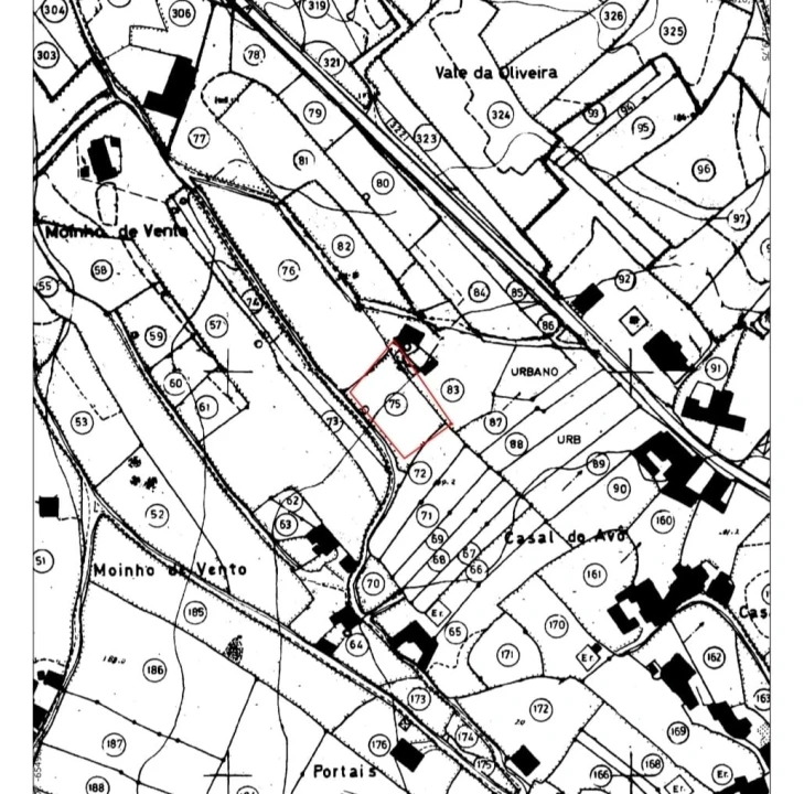 Terreno para Venda em Aljubarrota Planta 2