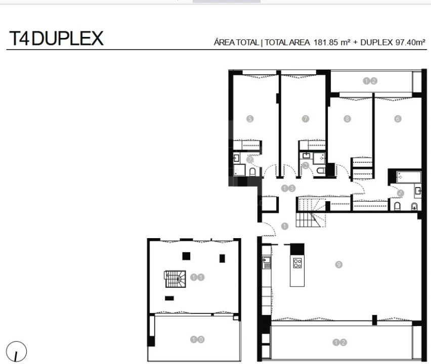 Apartamento T4 para Venda em Montijo e Afonsoeiro Foto 7