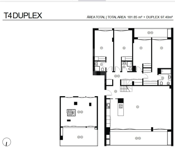 Apartamento T4 para Venda em Montijo e Afonsoeiro Foto 7