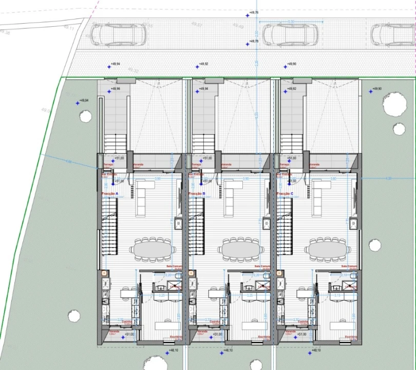 Moradia T3 para Venda em Vila Nova de Famalicão e Calendário Planta 2