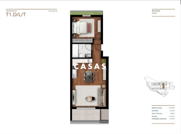 Apartamento T1 para Venda em Funchal (Santa Luzia)