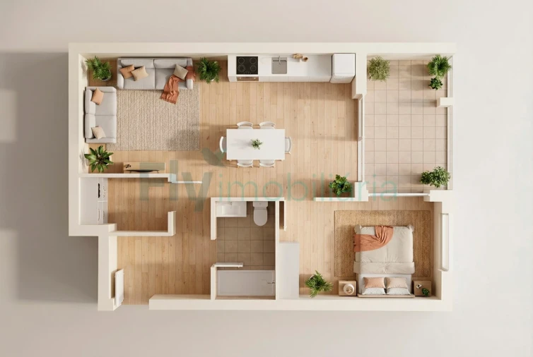 Apartamento T1 para Venda em Caldas de Vizela (São Miguel e São João) Foto 4