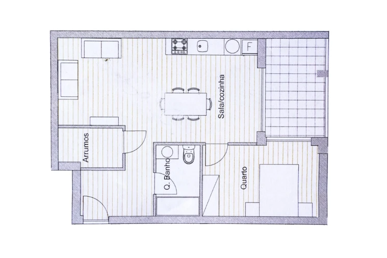 Apartamento T1 para Venda em Caldas de Vizela (São Miguel e São João) Foto 5