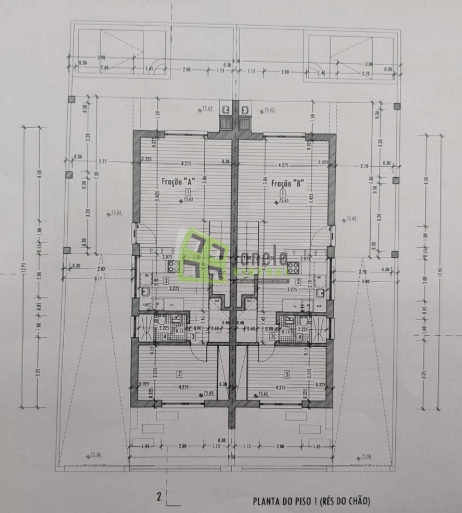 Moradia T3 para Venda em Fernao Ferro Planta 1