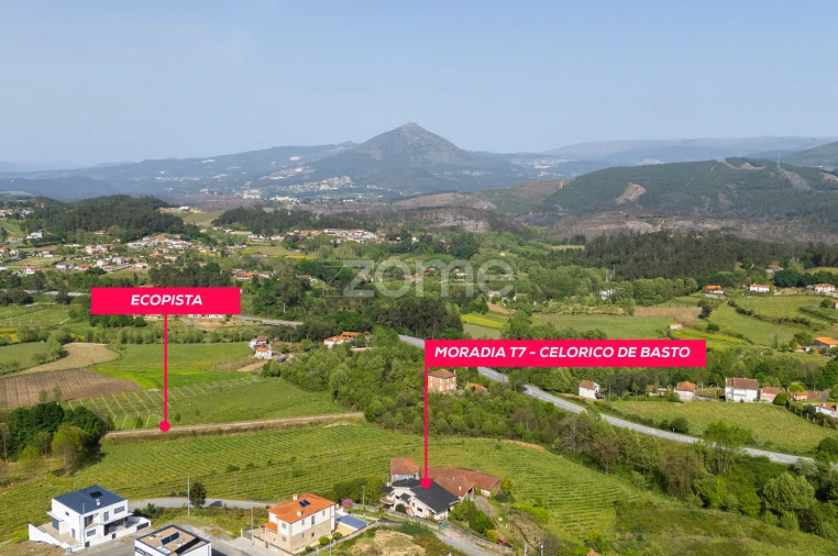 Moradia T7 para Venda em Arnoia Planta 2