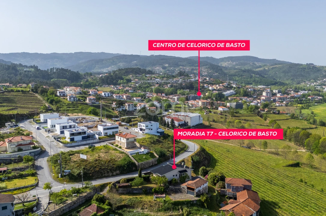 Moradia T7 para Venda em Arnoia Planta 3