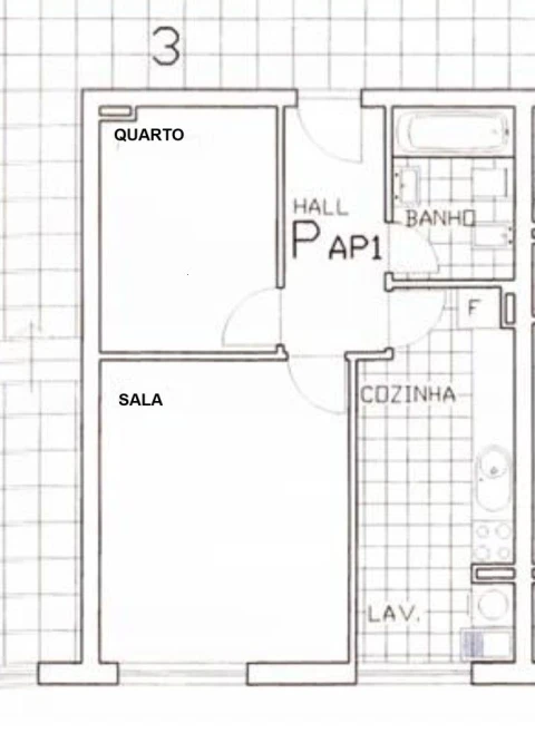 Apartamento T1 para Venda em Mafamude e Vilar do Paraíso