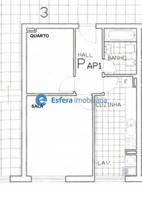 Apartamento T1 para Venda em Mafamude e Vilar do Paraíso