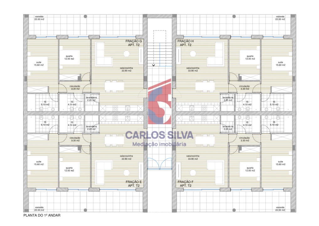 Apartamento T2 para Venda em Tamel (Santa Leocádia) e Vilar do Monte Foto 12