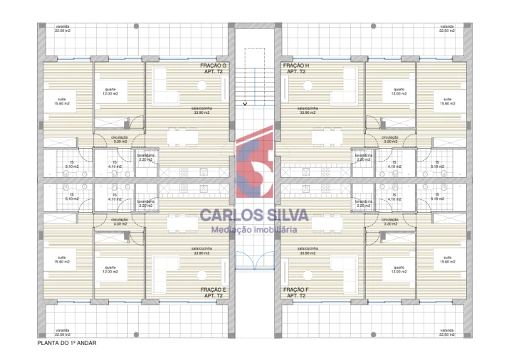 Apartamento T2 para Venda em Tamel (Santa Leocádia) e Vilar do Monte Foto 12