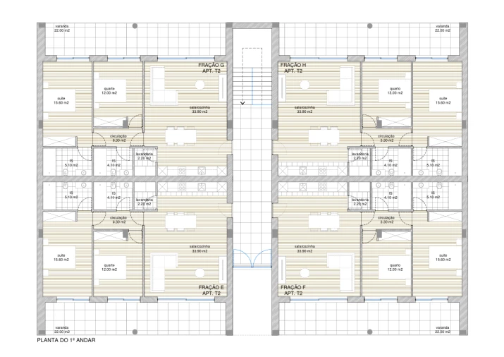 Apartamento T2 para Venda em Tamel (Santa Leocádia) e Vilar do Monte Foto 16