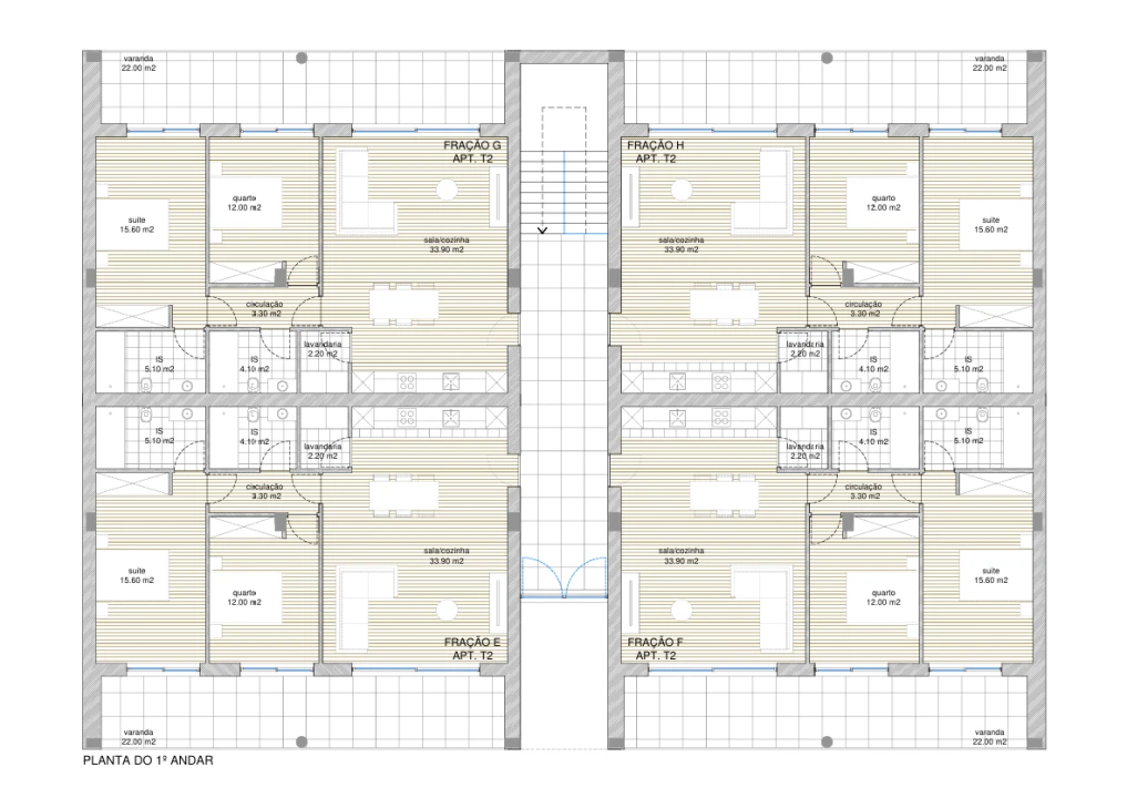 Apartamento T2 para Venda em Tamel (Santa Leocádia) e Vilar do Monte Foto 16