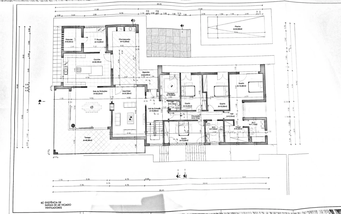 Moradia T5 para Venda em Milharado Planta 2
