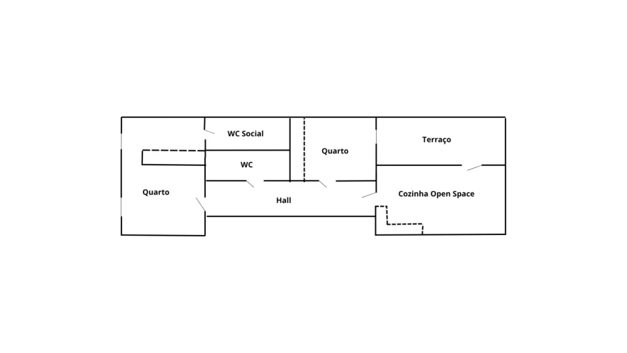 Apartamento T2 para Venda em Almada, Cova da Piedade, Pragal e Cacilhas Planta 1