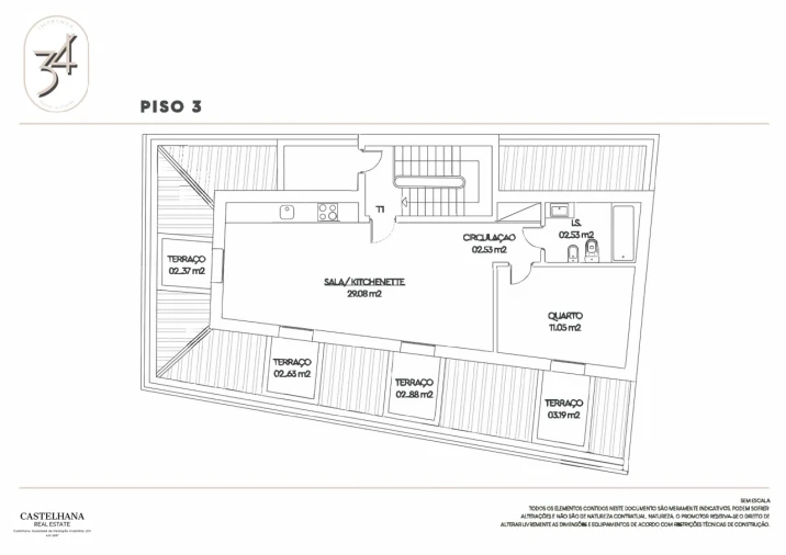 Prédio para Venda em Misericórdia Planta 7
