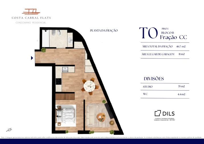Apartamento para Venda em Paranhos Planta 1