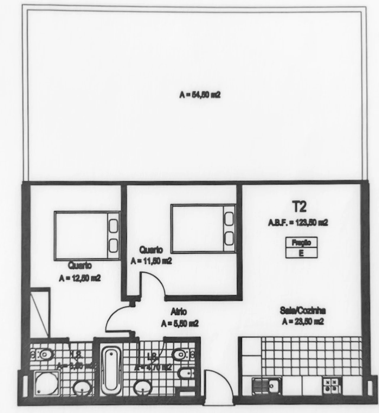 Apartamento T2 para Venda em Mazedo e Cortes Foto 13