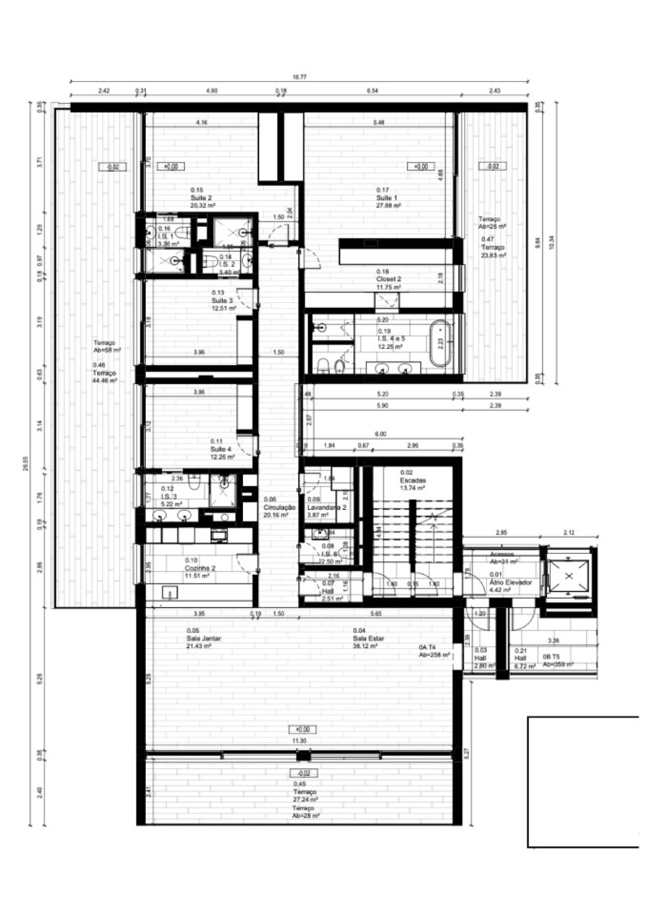Apartamento T4 para Arrendamento em Carcavelos e Parede Foto 41