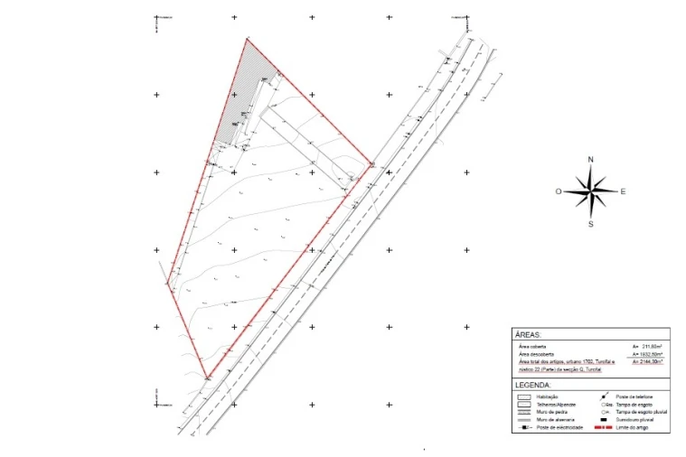 Quinta para Venda em Turcifal Planta 1