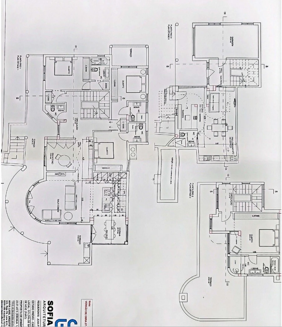 Moradia T4 para Venda em Santa Barbara de Nexe Planta 1