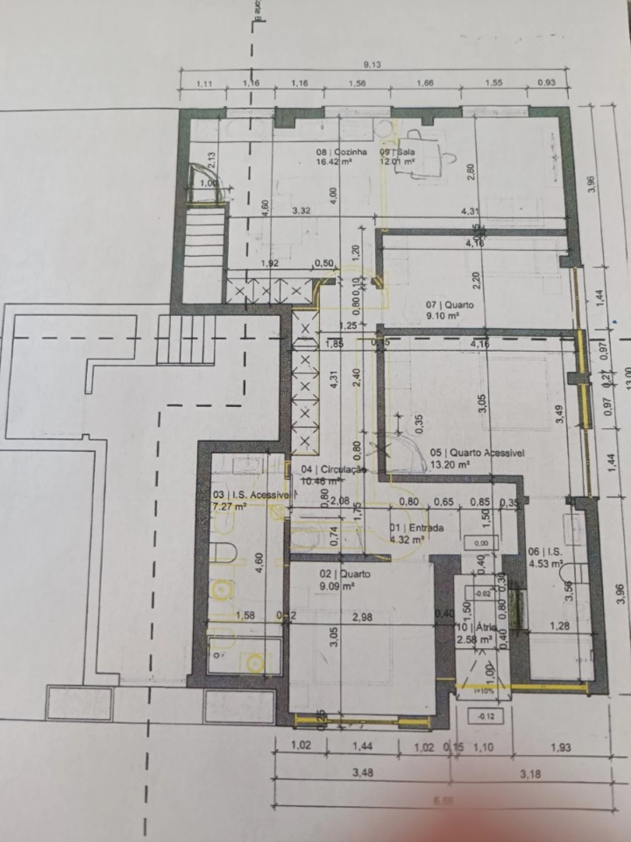 Apartamento T3 para Venda em Abrantes (São Vicente e São João) e Alferrarede Foto 1