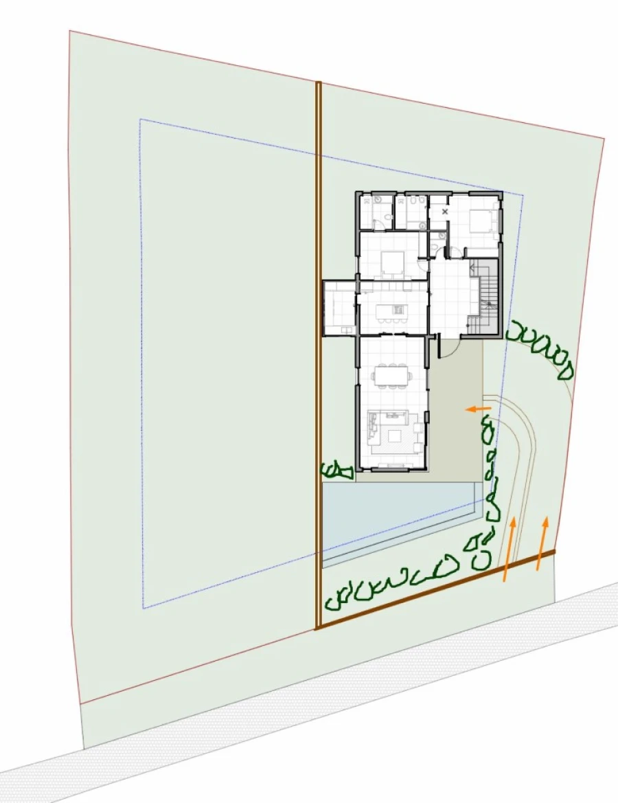 Terreno para Venda em Santa Barbara de Nexe Planta 7