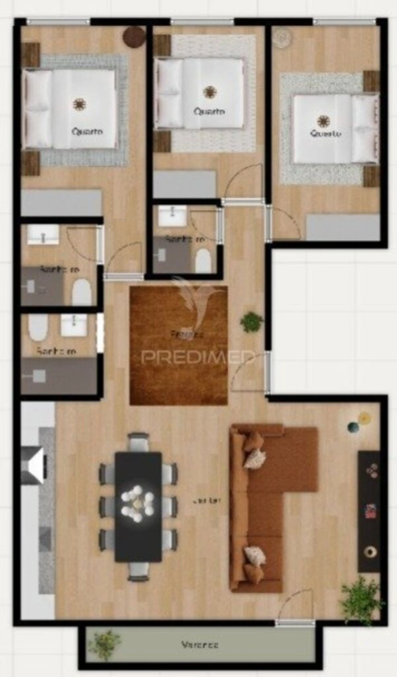Apartamento T3 para Venda em Benfica Foto 6