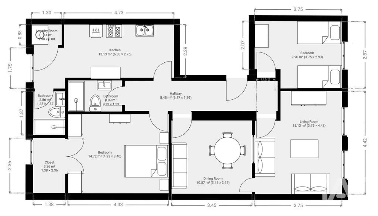 Apartamento T2 para Venda em Penha de França Foto 31