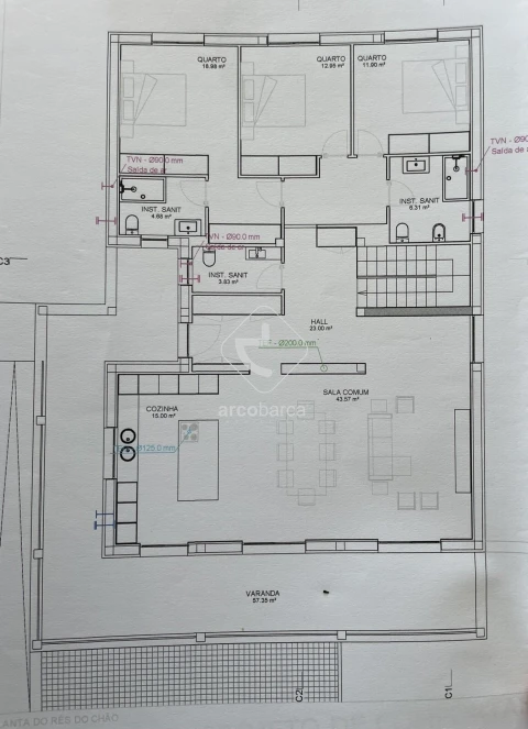 Moradia T3 para Venda em Formariz e Ferreira