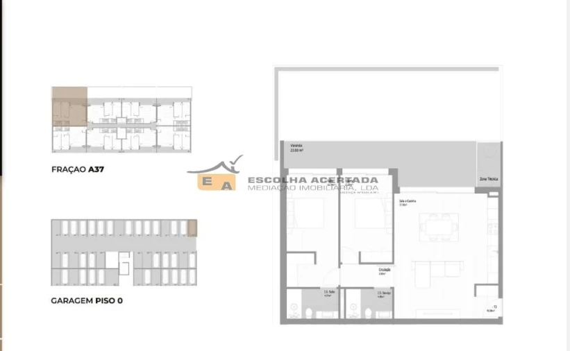 Apartamento T2 para Venda em Fânzeres e São Pedro da Cova Foto 15