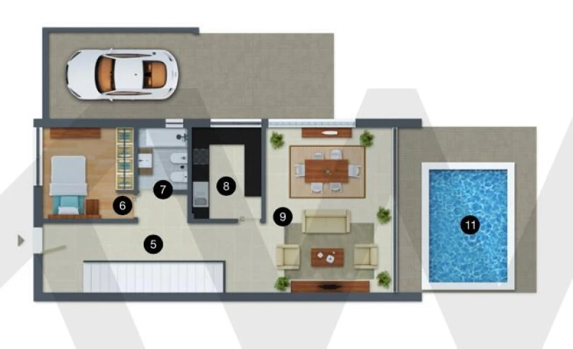 Moradia T2 para Venda em Quinta do Anjo Foto 25