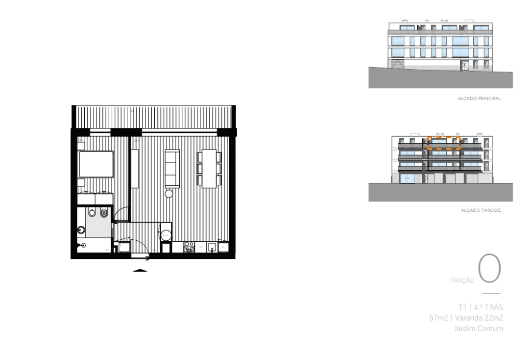 Apartamento T1 para Venda em Bonfim Foto 6