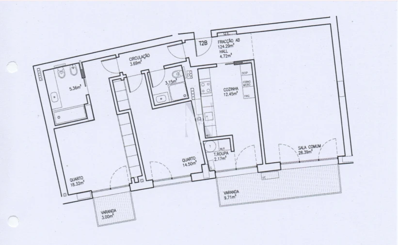 Apartamento T2 para Arrendamento em Lumiar Foto 24
