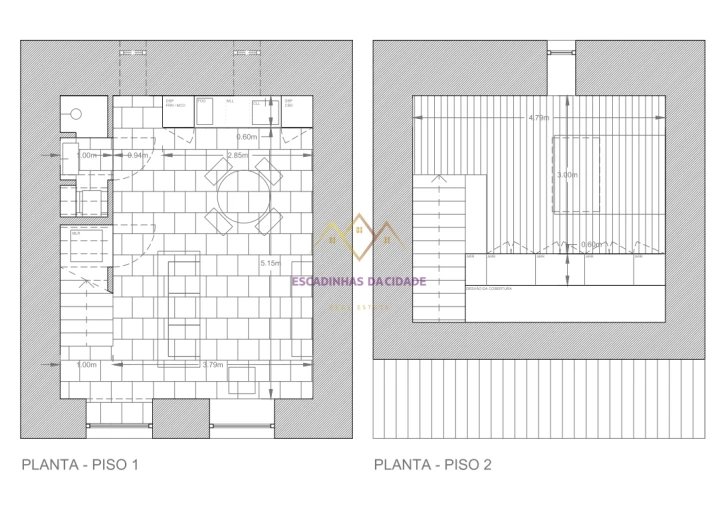 Moradia T1 para Venda em Ajuda Planta 1