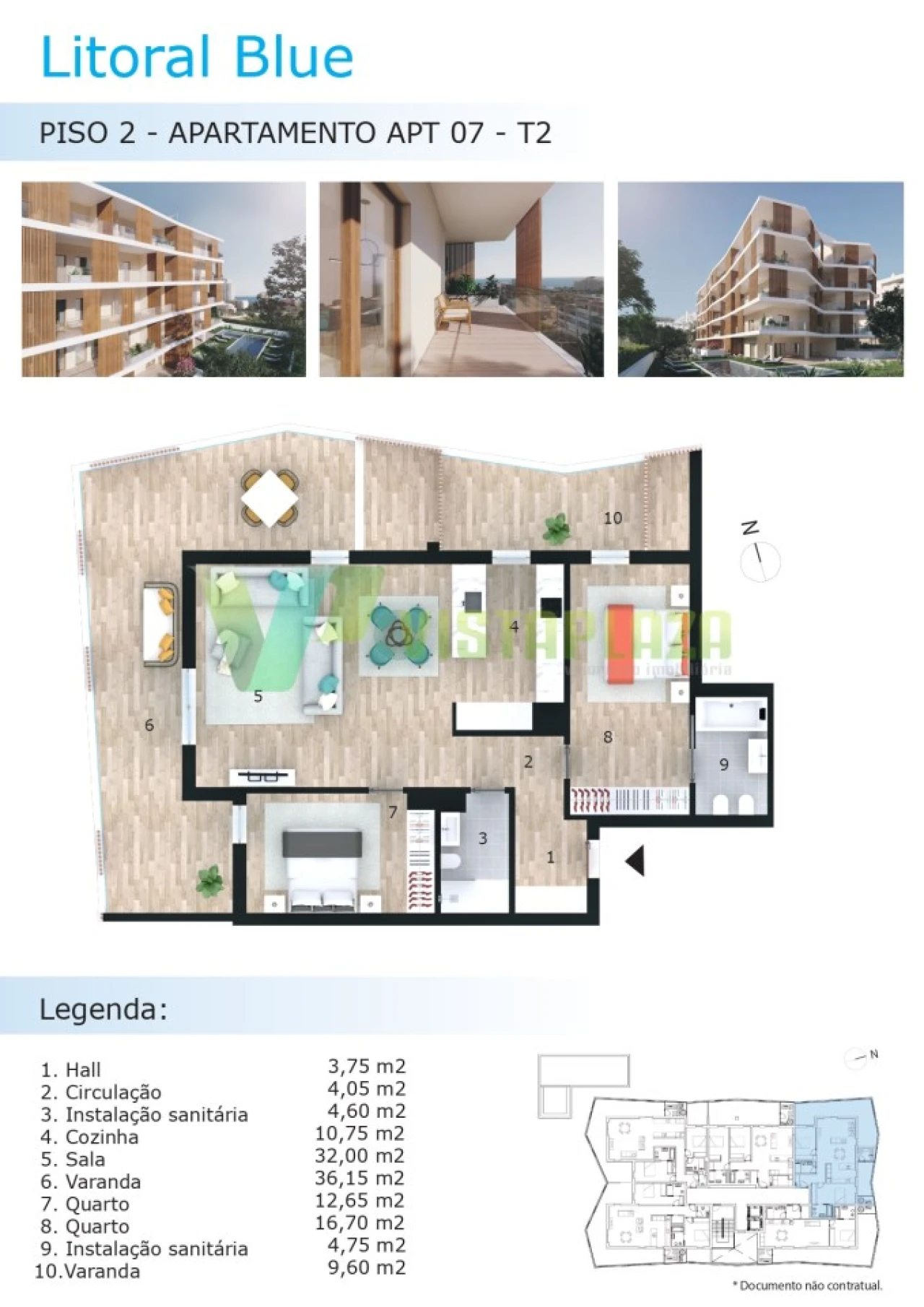 Apartamento T2 para Venda em Portimão Foto 36