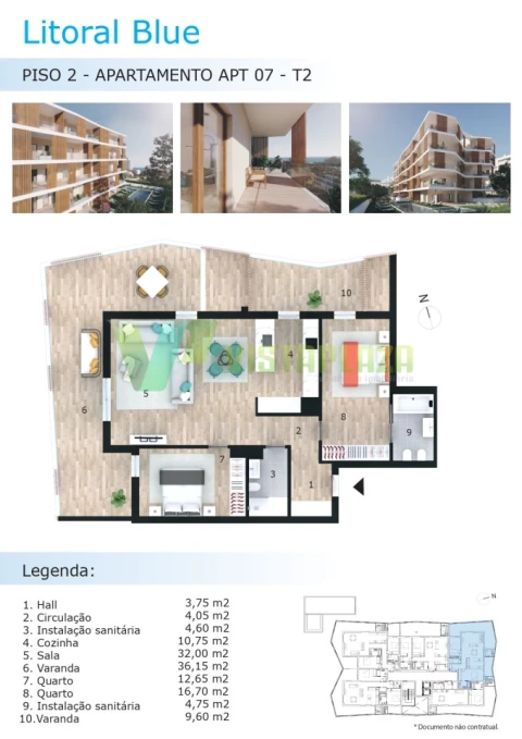 Apartamento T2 para Venda em Portimão