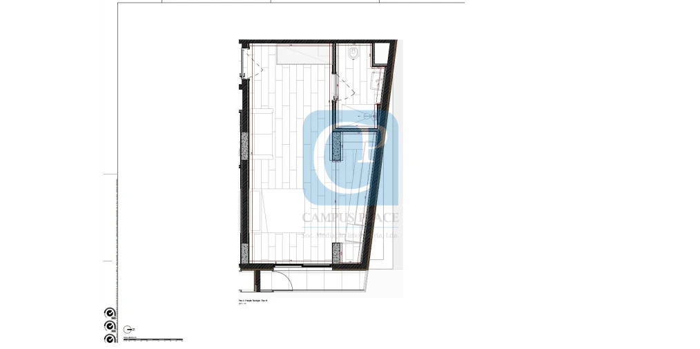 Apartamento T0 para Venda em Paranhos Planta 1