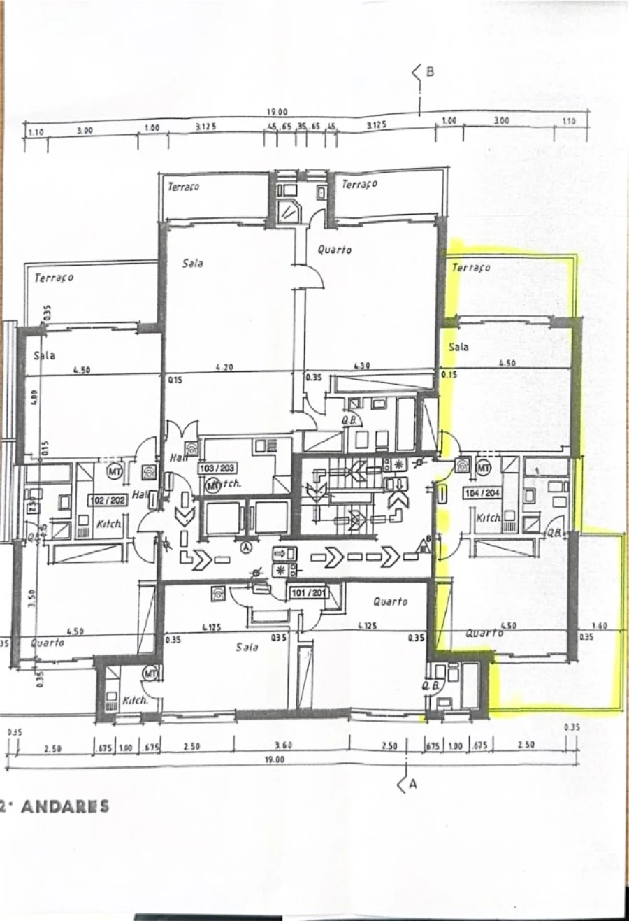 Apartamento T1 para Venda em Portimão Planta 2