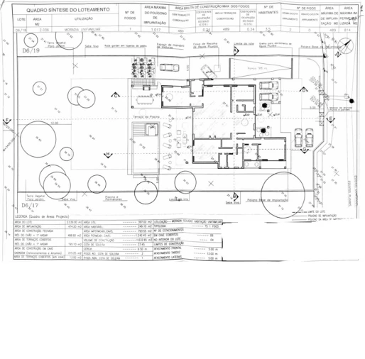 Moradia T5 para Venda em Quarteira Planta 1
