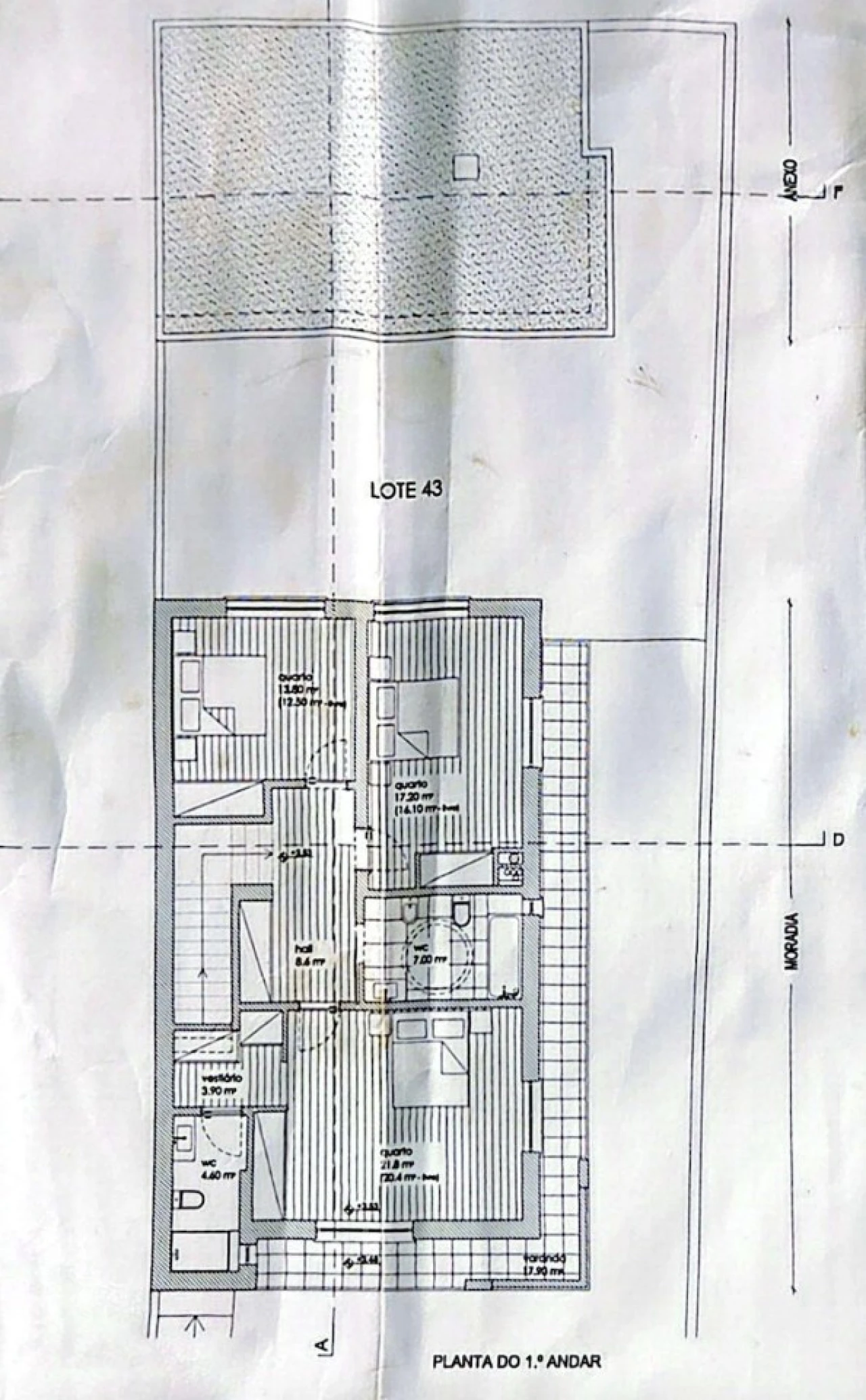 Moradia T3 para Venda em Ílhavo (São Salvador) Planta 2