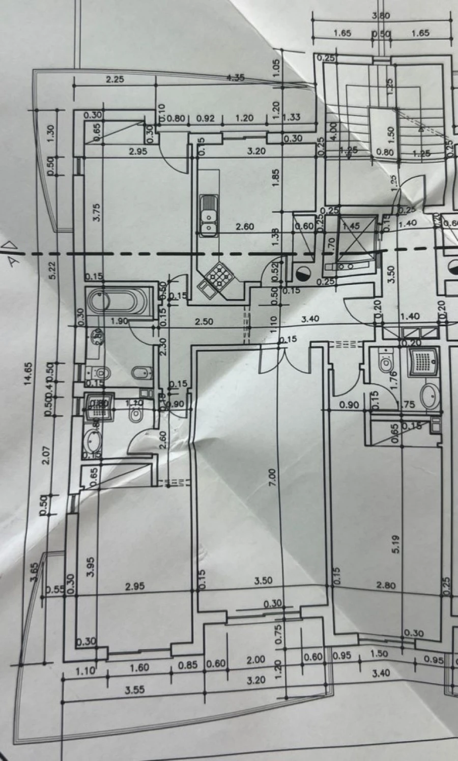 Apartamento T3 para Venda em Quarteira Planta 1