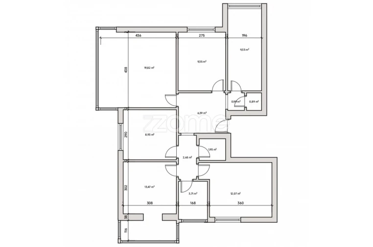 Apartamento T4 para Venda em Venteira Planta 1