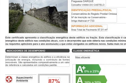 Quinta T3 para Venda em Darque